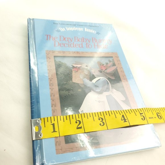 The Longaberger Bunnies In The Day Baby Bunny Decided To Hide Picture Book - Picture 6 of 10